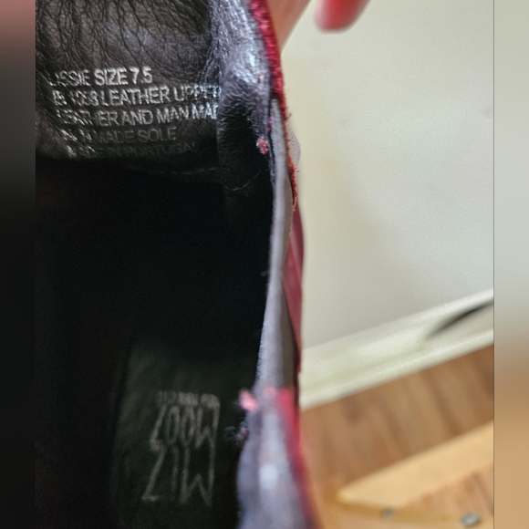 Miz Mooz Burgundy Ankle Boots - Picture 6 of 7